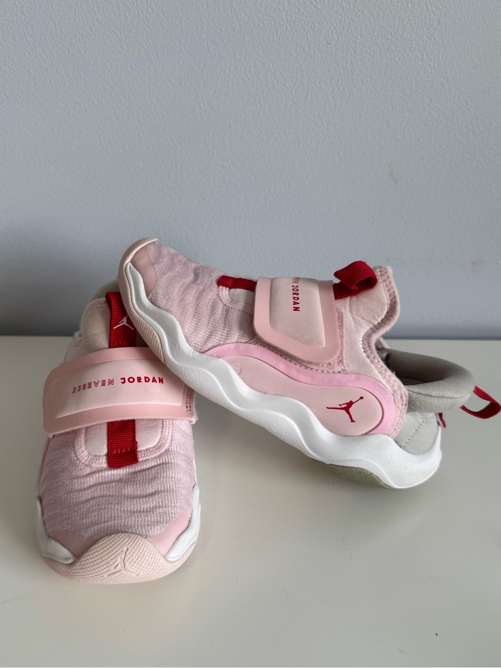 Jordan 23/7.2 EasyOn Pink Girls Sneakers Size 13.5C